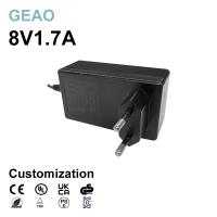China 8V 1.7A Wall Mounted Power Adapter For Cheap CCTV Pos Machine Depilator Monitor Scooter factory
