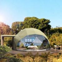 China Size 10m Inflatable Dome Tent Blow Up Igloo Tent Glamping Luxury Design factory