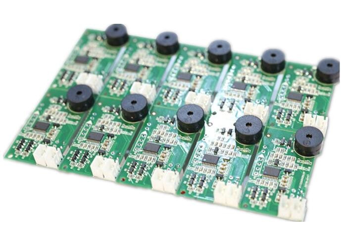 China 2 Layers FR4 materials HASL/ENIG Surfaces treatment green soldermask Double Sided PCB Board Fabrication for Smart Lock for sale