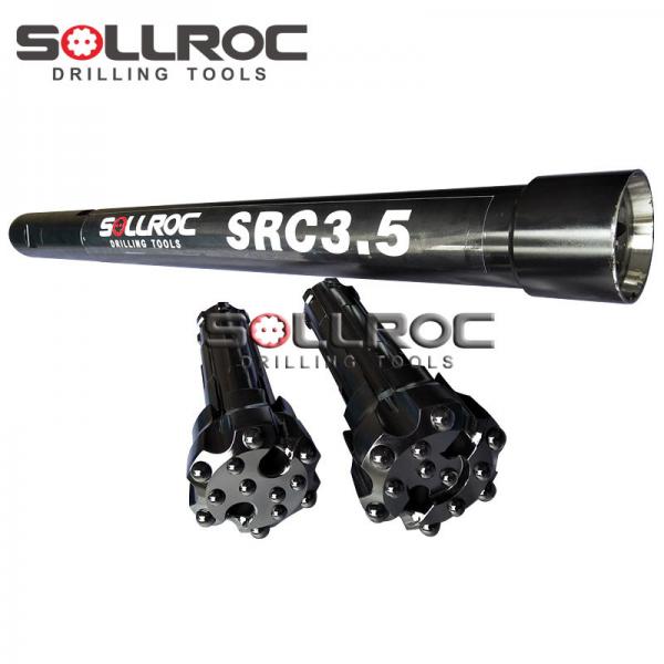 Quality SRC3.5 RC Hammer , Reverse Circulation Hammer And Bit For 3