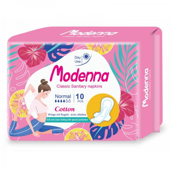 Quality 290mm Daily Use Sanitary Pads Super Absorbent Winged Extra Wings Pads for sale