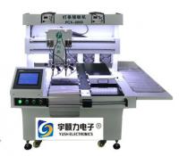 China LED Soft Strip Soldering Machine , Multiple Iron Head Double Platform Soldering Equipment factory