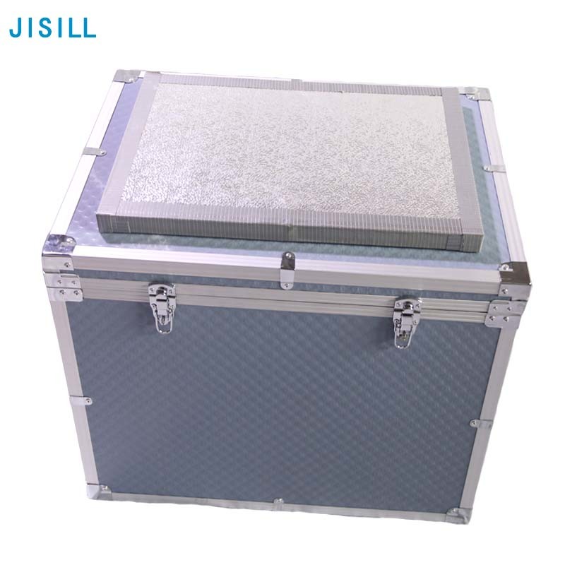 China Customize Portable Ice Cream Cart Durable Cooler Freezer Box For Medical Logistics factory