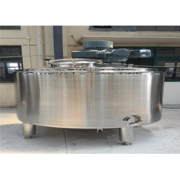 Quality Stainless Steel Liquid Mixing Tank Steam / Electric Heating For Beverage Industry for sale
