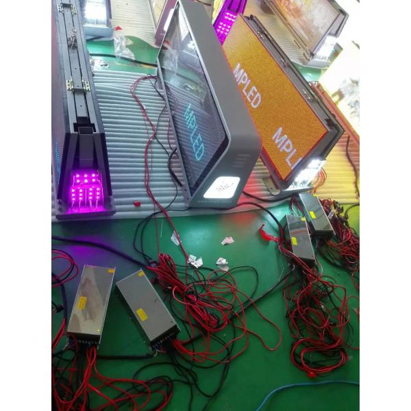 Quality High brightness P4 Taxi LED Display advertising , taxi sign for car for sale