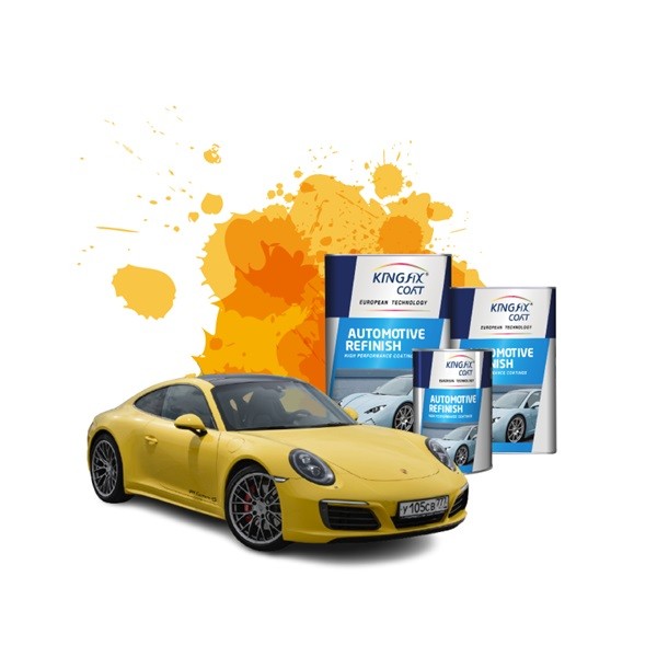 Quality High Transparent Yellow Resistant Auto Clear Coat High Solid Car Paint Scratch for sale