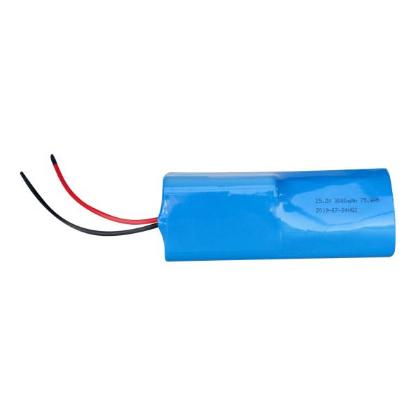 Quality 25.2V 3000mah High Power Battery 30A Discharge For RC Drones, E-Scooter for sale