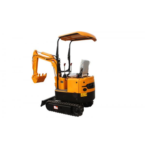 Quality Rubber Track 800kg Mini Excavator Digging Compact Digging Machine WY08H for sale