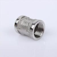 China Forged Pipe Fittings Female Threaded Pipe Stainless Steel 304 Pipe Malleable Coupling Fitting factory