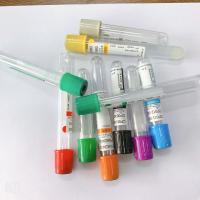 Quality Consumable Glass / PET Blood Sample Collection Tubes Long Shelf Life for sale
