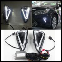China For Toyota Camry DRL LED Light conducting LED daytime running lights DRL car accessory factory