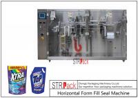 China Laundry Detergent Liquid Pouch Packing Machine With Servo Piston Filling Machine factory