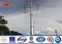 Buy cheap 43m 320kv NGCP Hot Dip Galvanizing Steel Electrical Utility Poles For Bidder from wholesalers
