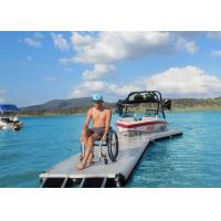 China Drop Stitch Inflatable Yacht Dock Y Pontoon Platform For Boat Parking factory