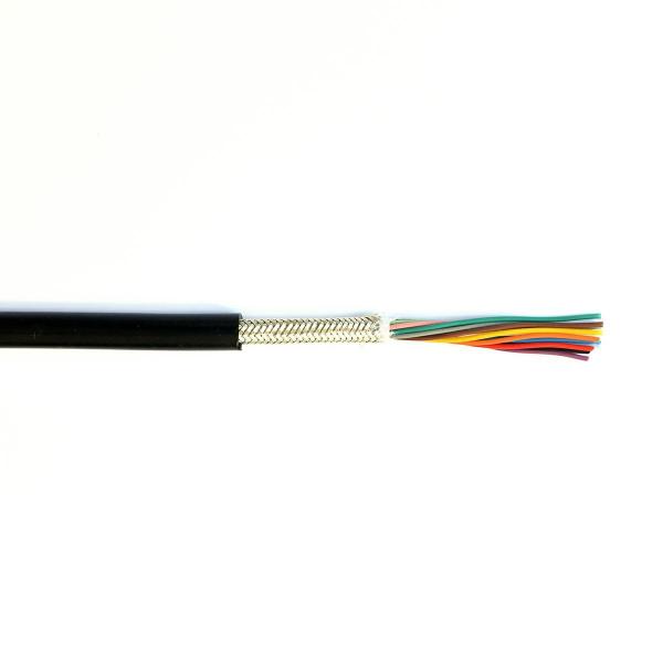 Quality 7 Pairs Twisted FEP Insulated Shielded Silicone Cable For Elctronic Instruments for sale