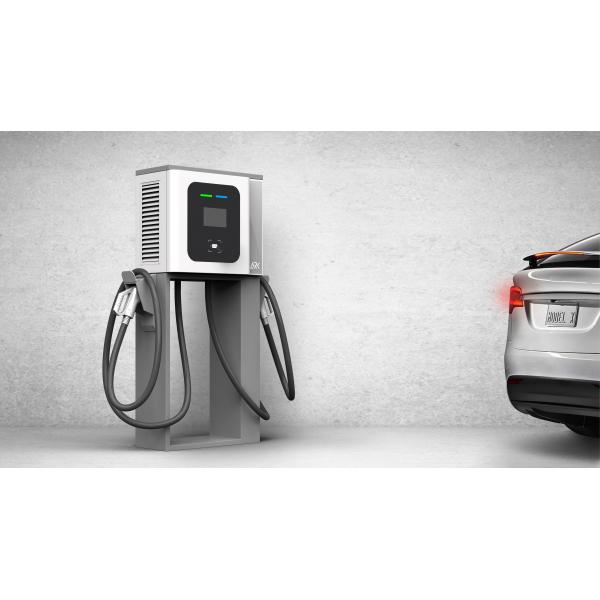 Quality 40KW Wallbox CCS CHAdeMO DC Electric Car Charging Stations OCPP V1.6J RFID for sale