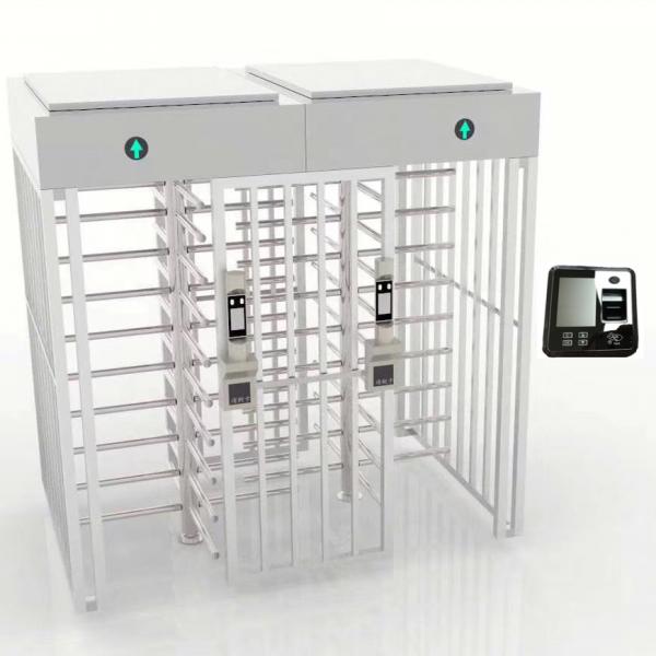 Quality SUS304 Card Swipe Full Height Sliding Turnstile Gate Pedestrian Access Card Control System for sale