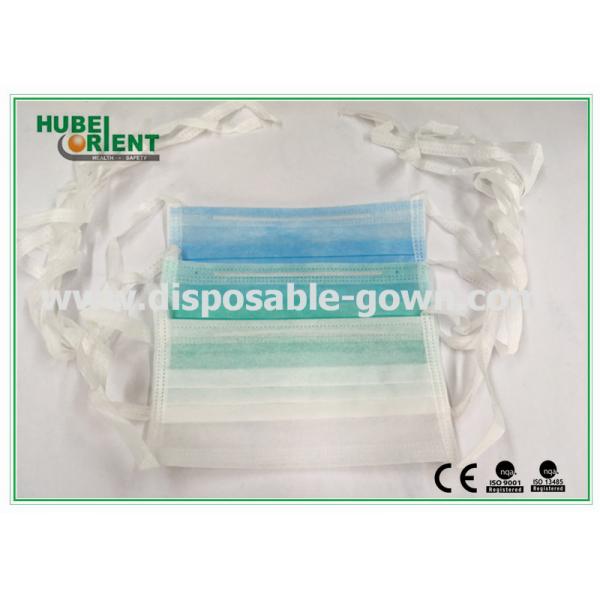 Quality Three Layers Disposable Use Approved EN14683 Surgical Face Mask With Earloop By for sale
