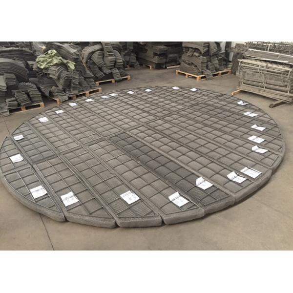 Quality SS 304 2205 Wire Mesh Demister Pad Mist 4718-100 Mm With 144 Kg/M3 for sale