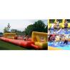 China School Inflatable Soccer Field / Soap Football Field For Teenager Play factory