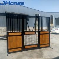 China Budget Friendly European Horse Stalls Galvanized Stainless Material 14 Ft Height factory