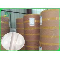 China Customized Single PE Coated Paper Roll 40 GSM Greaseproof FDA Approved for sale