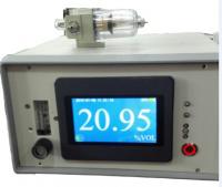 China Oxygen purity analyzer with gas flow meter and RS485 output for H2O2 production factory