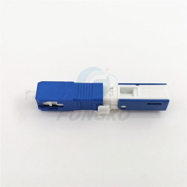 Quality 125um Ftth Network Fiber Optic Fast Connector SC UPC for 0.9mm Cable for sale