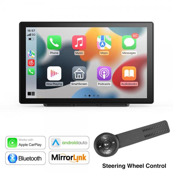 Quality Universal 9 Inch Portable Wireless Carplay For Vw Nissan Toyota Car for sale