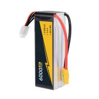 China 2S 3s 4 Cell Rc Battery 6000mAh 60C T Plug Compatible With 1/8 1/10 Scale factory