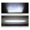 China 26 Inch Slim 120W Single Row LED Light Bar CREE Chips for Offroad Jeep Trucks 4X4 4WD 6D Optical Lens Spot Flood LED factory
