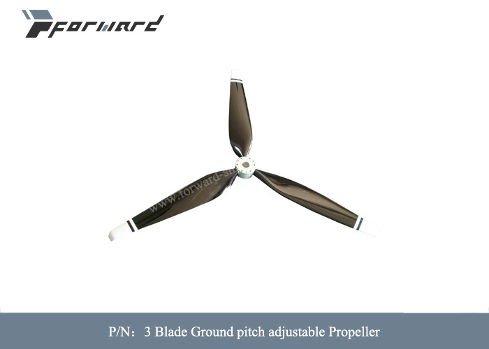 China 1920mm 3 Blade Controlled Pitch Propeller Carbon Fiber Ground Adjustable Prop factory