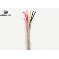 China RTD PT100 Nickel Pleated Copper Extension Cable PFA Insulated SUS Sheath 6 Cores 2 Pairs factory
