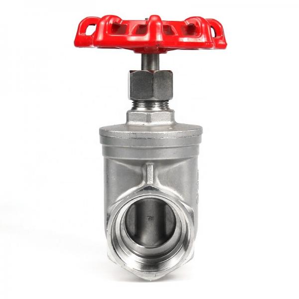 Quality Female Thread Resilient Seated Cast Iron Gate Valve 3 Inch 4 Inch Free Sample for sale
