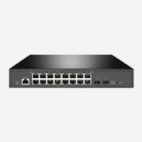 Quality 36Gbps Layer 2+ Managed Gigabit Switch 16 Ethernet RJ45 Ports 2SFP Switch for sale