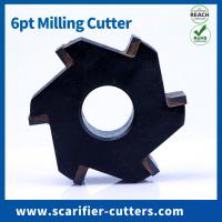 China 6pt Milling Cutter , Oscar DZH 200 Floor Scarifier Bartell BEF 275 Multi Plane Scarifiers factory
