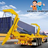 China 37 Tons Remote Moving 20 Feet And 40 Feet Port Container Side Lifter Loader Truck Crane factory