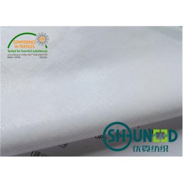 Quality 5332S Cotton Shirt Fusable Interfacing Flat Coating HDPE For Shirt for sale