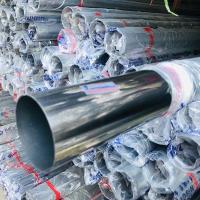 China Polished A312 Butt Welded Stainless Steel Pipe 114mm Tube Decorative factory