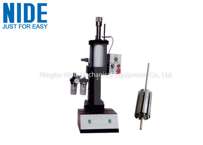 China Manually Armature Shaft Rotor Assembly Line For Radiator Cooling Fan Motor factory