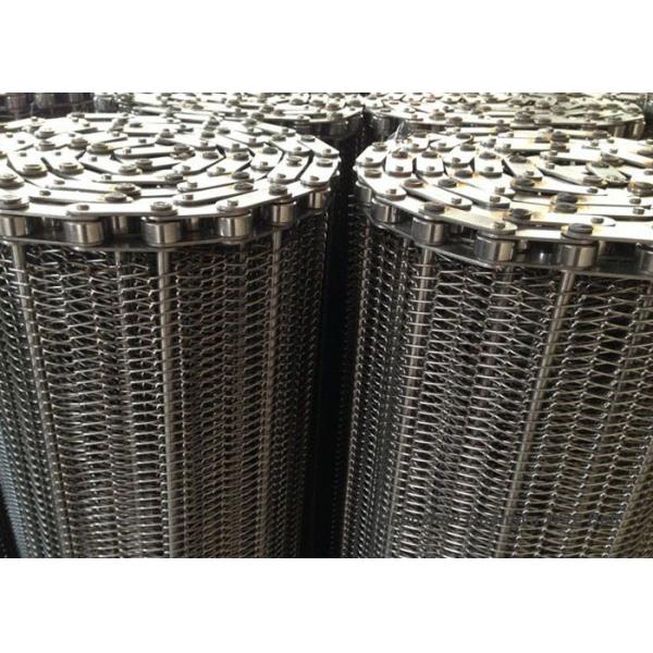 Quality Heat Resistant Stainless Steel Wire Mesh , Metal Wire Food Industry Conveyor for sale