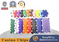 Buy cheap 11.5-32g Iron Core Poker Dice Plastic Chips Support Customized Design from wholesalers