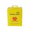 China 15L Hospital Disposal Syringe Needle Sharp Container Medical Waste Recycling Sharp Box factory