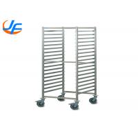 China RK Bakeware China Foodservice NSF 530×325 GN1/1 Oven Baking Tray Trolley Rack / Gastronorm Trolley factory