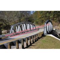 Quality Amphibious Steel Truss Bridge , Truss Suspension Bridge Hot Dip Galvanized for sale