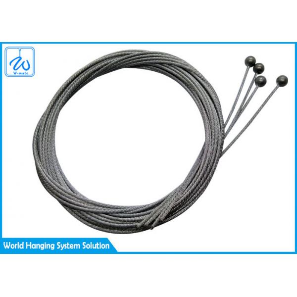 Quality High Performance 1.5mm Sling Wire Rope Assembly Set With End Balls for sale