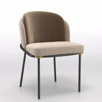 Quality Large Cushion Upholstered Seat Dining Chairs Luxury Hotel Dining Chairs Dust for sale