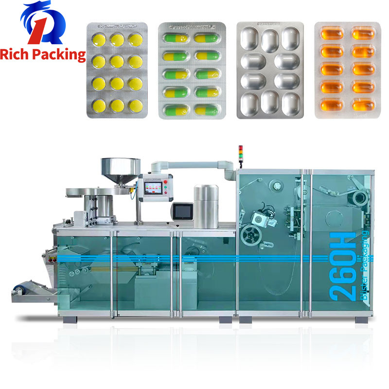 China Pharmaceutical Roller Type Capsule Tablet Pill Alu Pvc Alu Alu Blister Packing factory