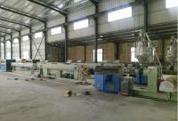 China Water Plastic Pipe Extrusion Line , Pe Ppr Pp Plastic Pipe Extruder Making Machine factory