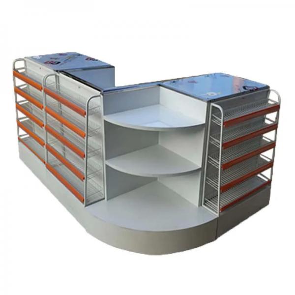 Quality Retail shop and supermarket equipment Convenience store checkout counter for sale